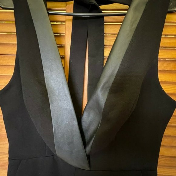 BCBGeneration Black Jumpsuit Size 8 - Picture 6 of 8